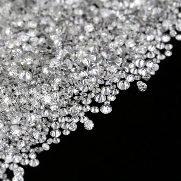 Natural White G-H Color  Diamond Round Brilliant Cut diamonds from 0.002 CT TO 0.20 CT. SI