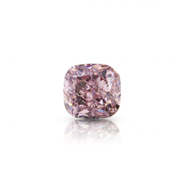 0.42 ct. Exceptional Natural Fancy Pink Cushion Modified Brilliant Cut Diamond, GIA Certified