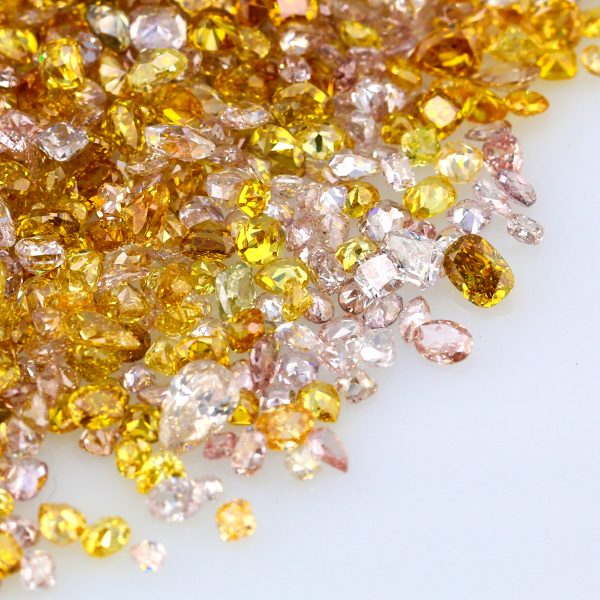 Natural Mix Color Fancy shape Diamonds 0.05 ct to 0.30 ct. VS-SI
