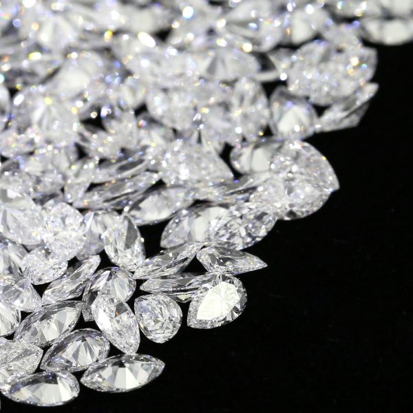 Natural F-G color  Pear and Marquise Shape Diamond 0.40 ct to 0.45 ct. VVS-VS
