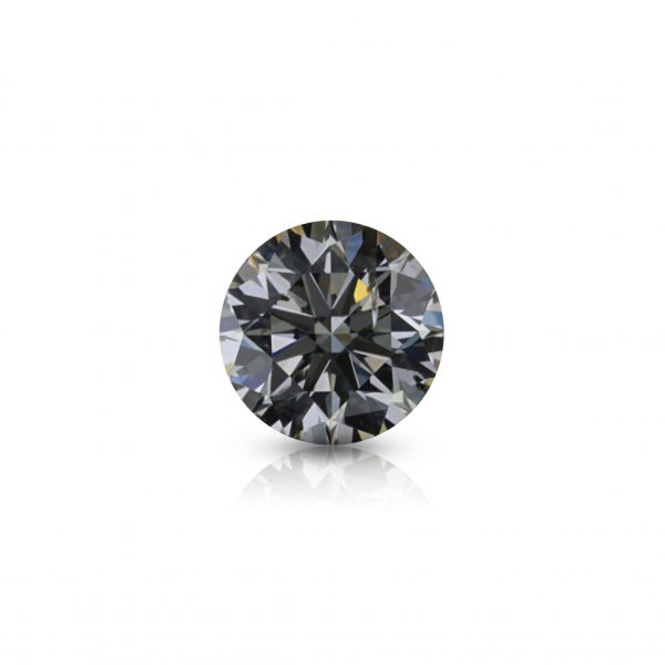 Natural Fancy Light Bluish Grey 0.53 ct. Round shape Diamond, IIDGR "DE BEERS" Certified.